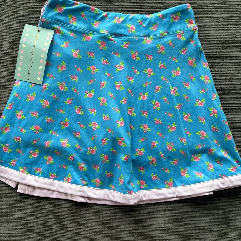 NWT girls Love+Grow Clothing Co Matching Set skirt (10) and 1/4 zip jacket (12) - Picture 11 of 16